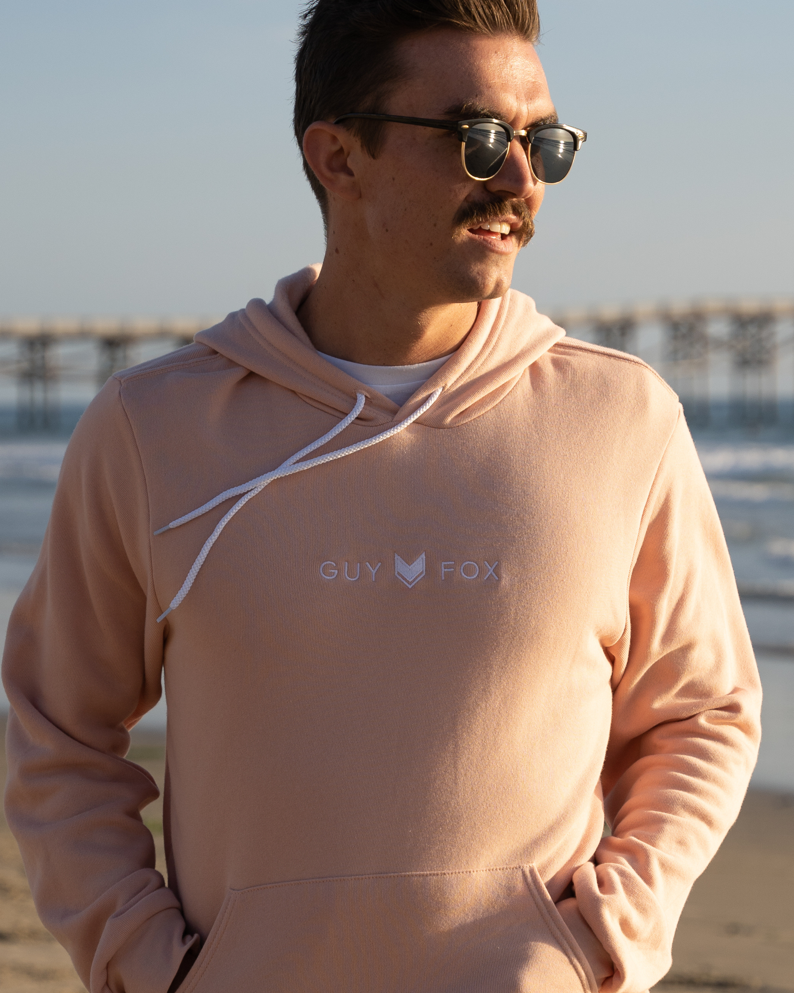 PEACH HOODIE